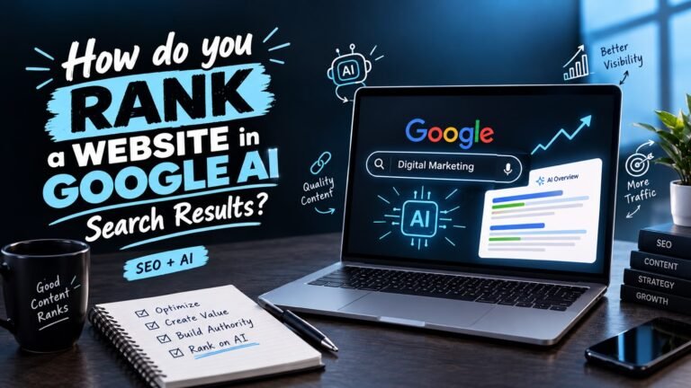 How Do You Rank a Website in Google AI Search Results?